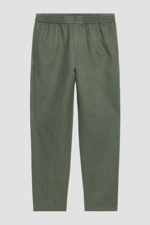 Linen Drawstring Trousers