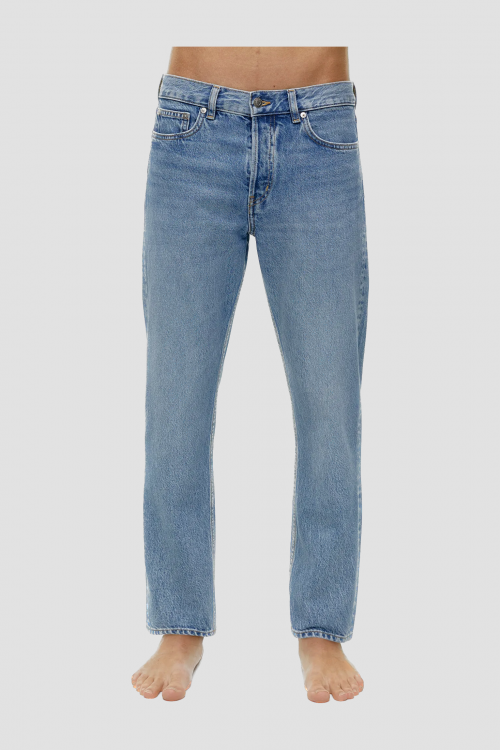 PARK CROPPED raka jeans med klassisk passform