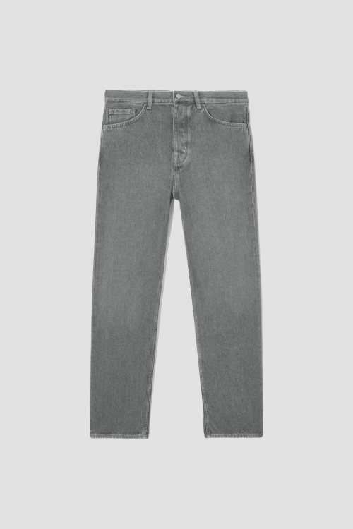 REGULAR-FIT STRAIGHT-LEG JEANS