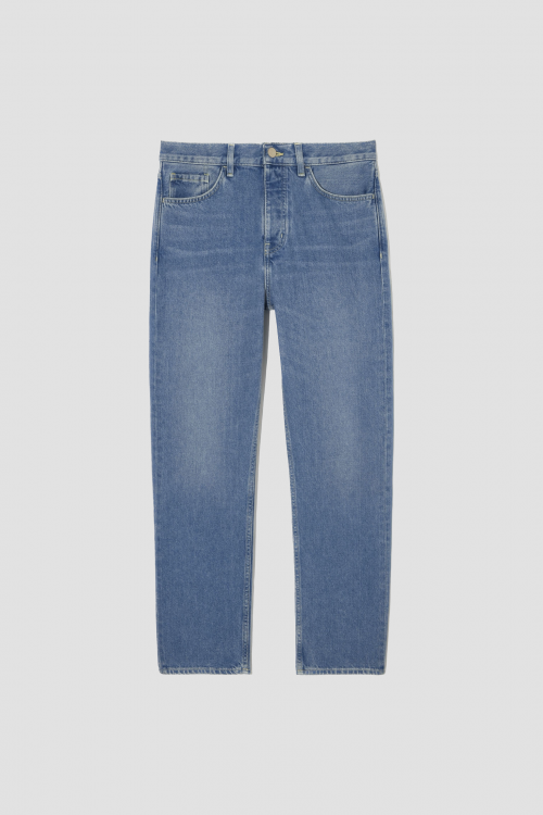 REGULAR-FIT STRAIGHT-LEG JEANS