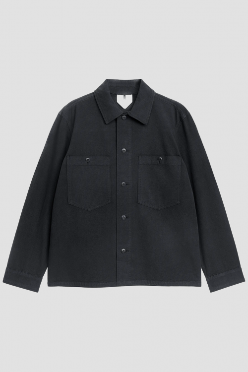 Utility-jacka i bomullscanvas