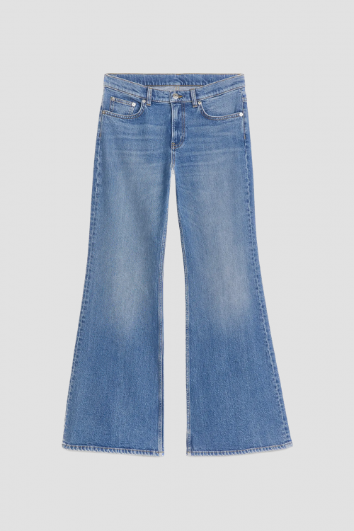 WAVE Slim utsvängda stretchjeans